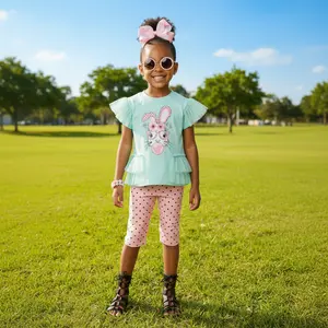 Bubblegum Bunny Capri Set