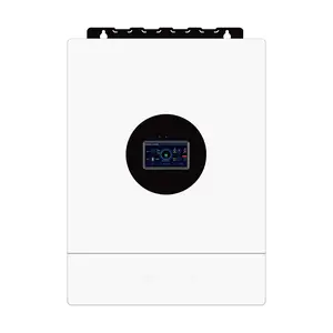 12000W Hybrid Solar Inverter 48V DC to 120V/240V AC Split Phase, Pure Sine Wave, Built-in 2 MPPT Controller, Support Parallel 6 Units, for Home On/Off-Grid systems