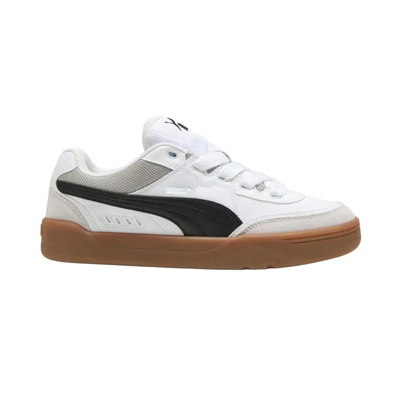 PUMA Mens Park Lifestyle Sk8 Lace Up Sneakers Shoes Casual - White