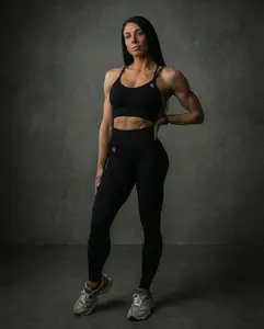 Seamless Performance Leggings, Comfortable 4 Way Stretch, Sweat Wicking, Non-Restrictive
