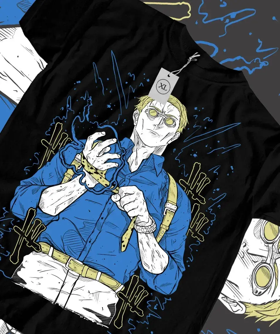 Nanami Kento T-shirt Jujutsu Kaisen Horror Anime Jjk Gojo Satoru Shirt All Size