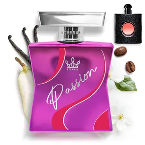 Eternal Passion - Inspired by Designer Ambery Vanilla Perfume - 3.4 oz (100ml) - EDP - Long-lasting - Vegan - Clean Ingredients - Perfume Spray for Women - 2000 sprays per bottle