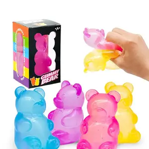 Bear-Shaped Stress Relief Ball Stress-Relief Toy Squeeze Toy Slow-Rebound