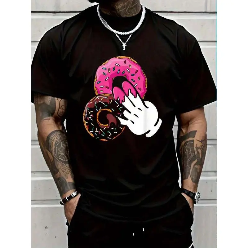 Dirty Humor 2 In The Pink 1 In The Stink I Donut Jokes T-Shirt for Women Men Cotton Clothing