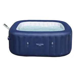Bestway SaluSpa Hawaii Smart AirJet Inflatable Hot Tub with EnergySense Cover