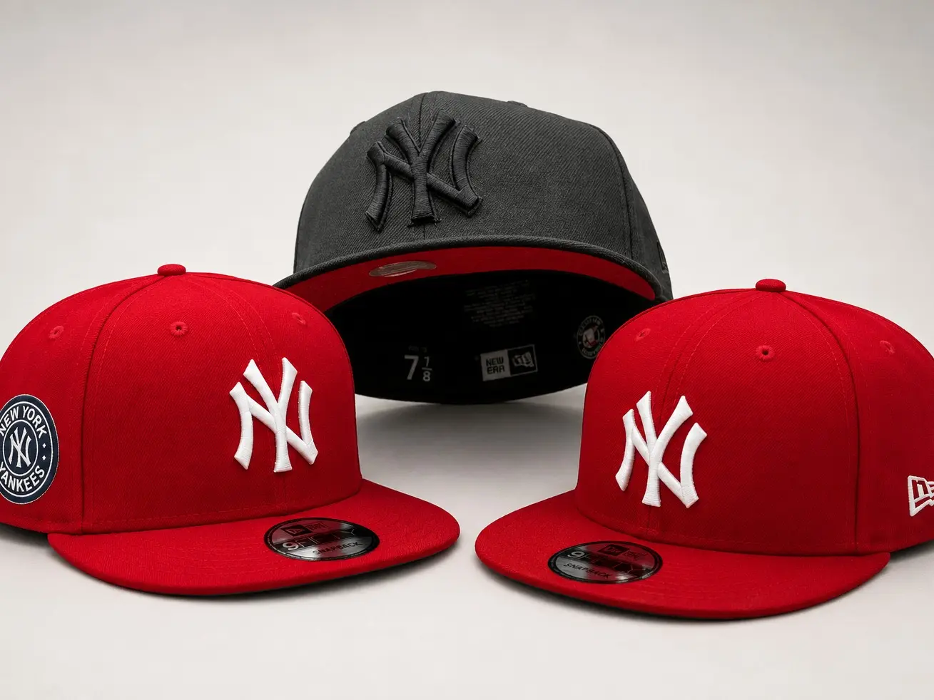 New Era MLB Baseball Cap NY Yankees LA Dodgers – 59FIFTY Fitted Snapback Hat, Unisex Streetwear Fashion for Men Women. Premium Baseball Style Accessory. Adjustable Gorras Sombreros. Viral TikTok Trend. 3