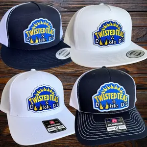 Twisted Double D’s Hat - curved bill and flat bill hat options available