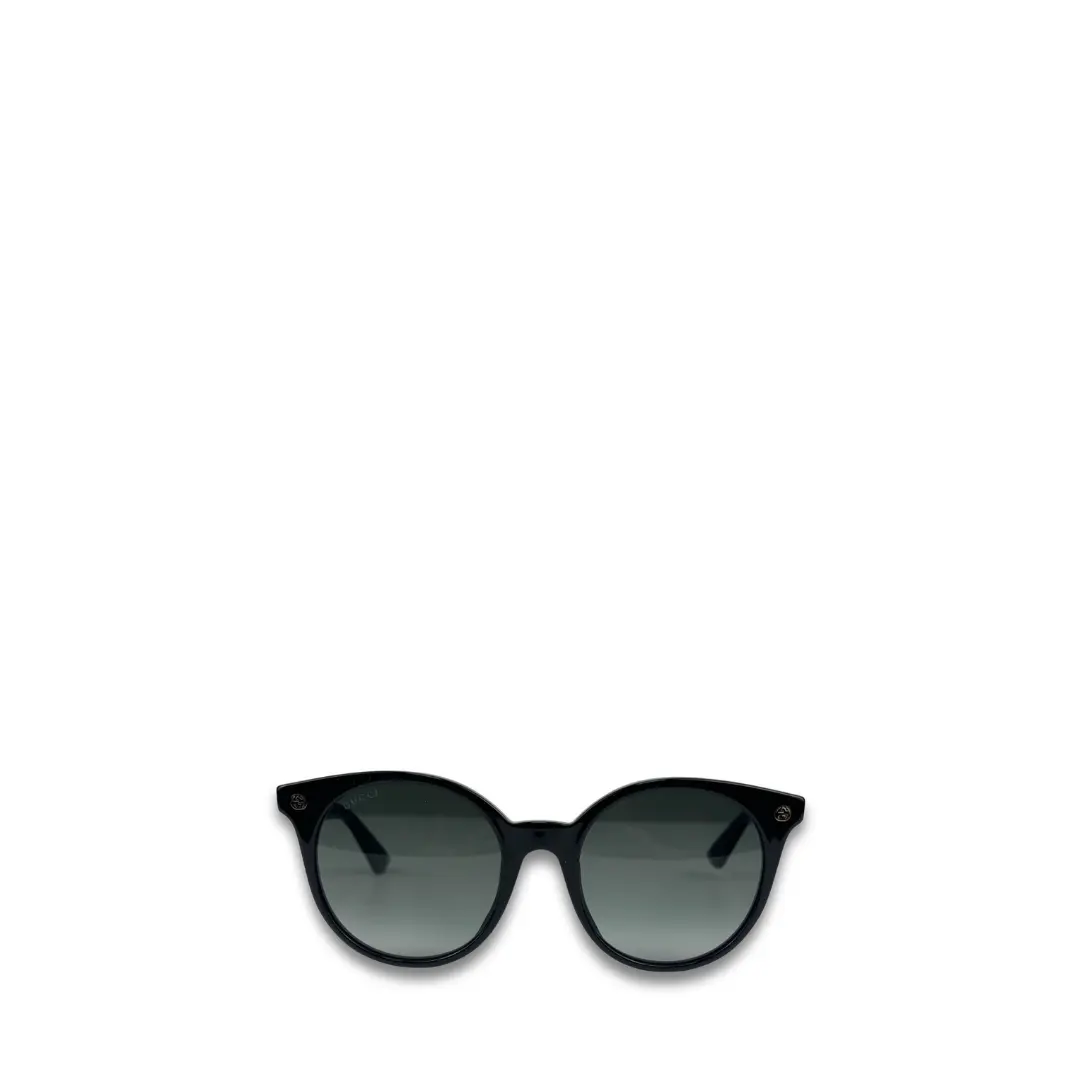 Pre-owned Gucci Black Pilot Sunglasses