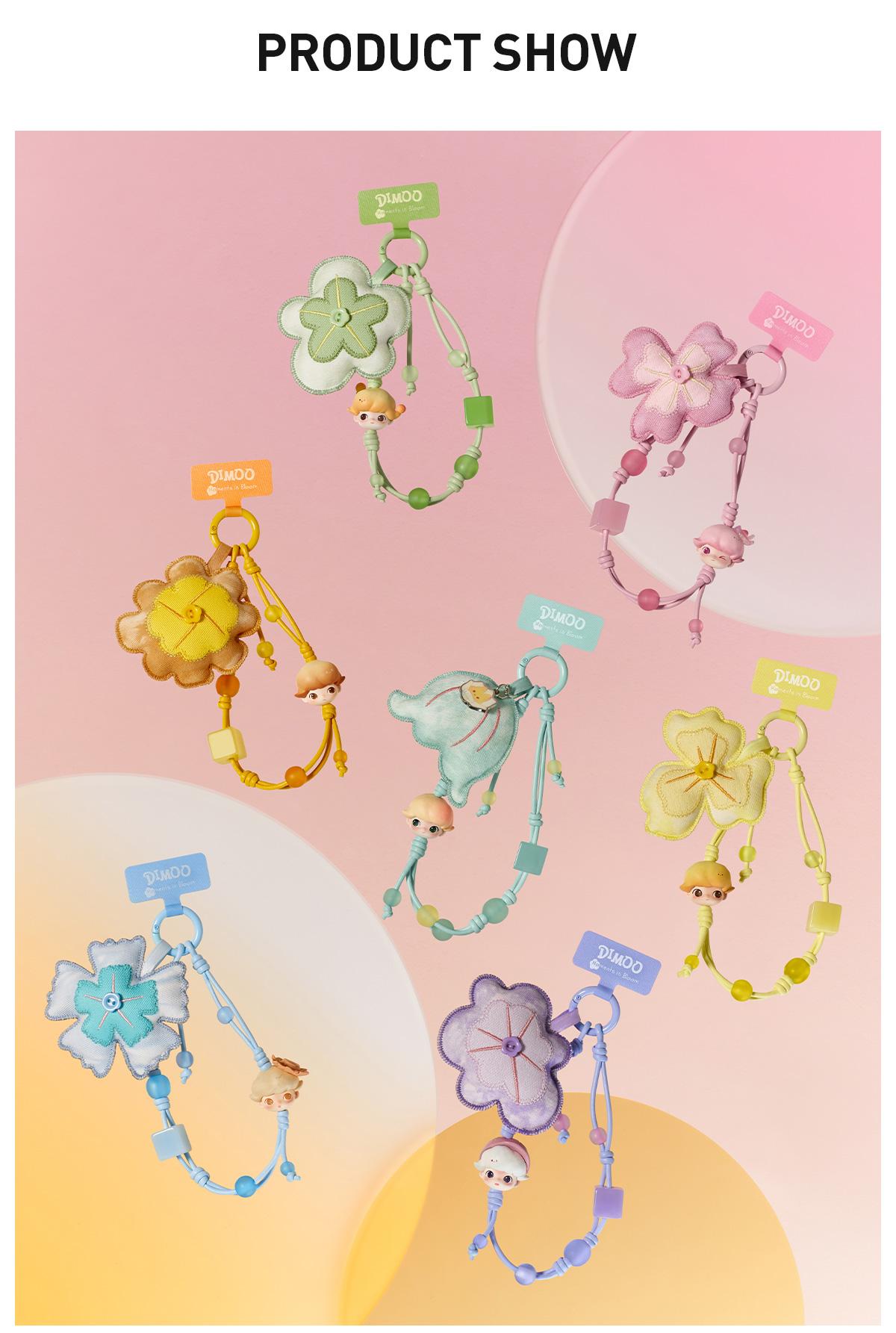 POP MART DIMOO Moments in Bloom Series-Decorative Charm Blind Box-4.0