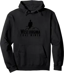 West Virginia Coal Miner Pullover Hoodie