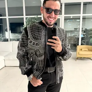 FULL GAEL RHINESTONE JACKET (SLIMFIT)