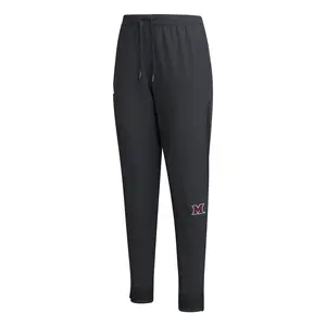 adidas Womens Miami University Travel Woven Pants Training Casual - Black