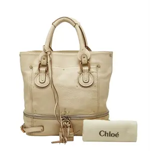 Pre-owned Chloé 1 Shoulder Bags Chloe Paddington Leather Tote Bag OK