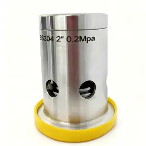 2” Tri-Clamp Sanitary Pressure Relief & Vacuum Safety Valve | 2 Bar / 30 PSI | SS304