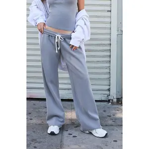 John Galt Women's Medium Gray Anastasia Baggy Sweatpants