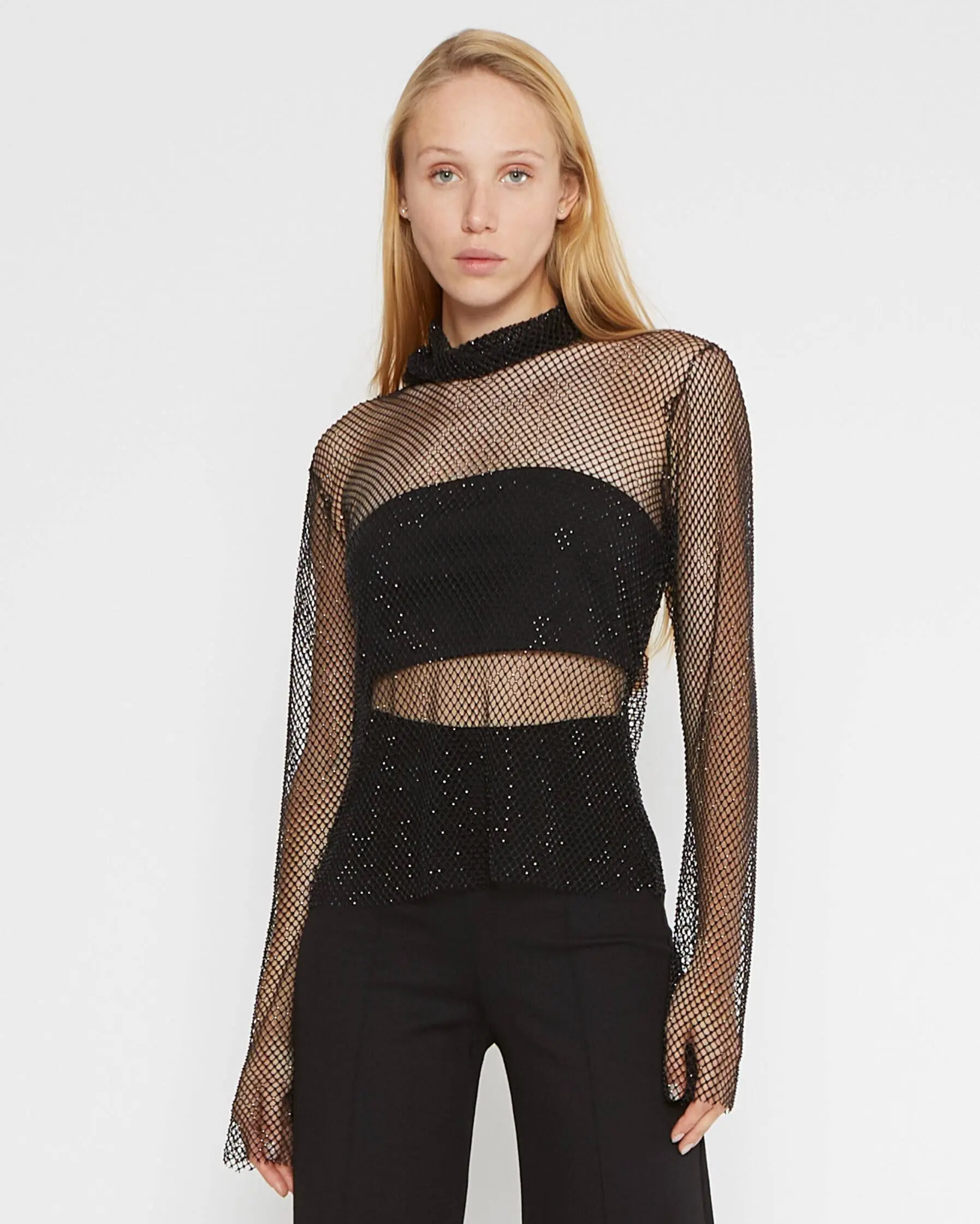 Fishnet Turtleneck - Wholesale