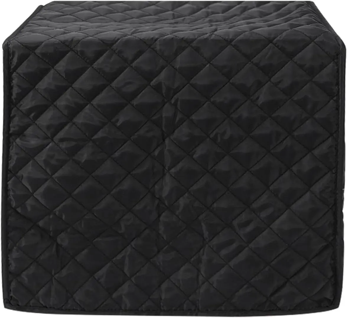Cotton Quilted Diamond Stitching Bread Maker Cover Bakeware Protector Kitchen Toaster Appliance Dust Cover Machine Washable