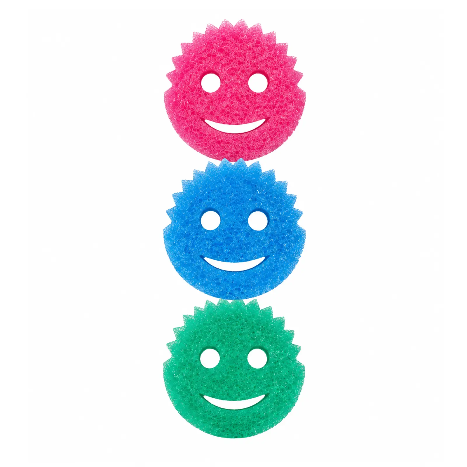 3 Pack Kitchen Sponges, Dish Sponges for Scrubbing, Non-Scratch Cleaning Sponges for Washing Dishes, Bathroom & Multi-Surface Cleaning