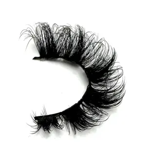 2025 New 12 Pairs Cat Eye Lashes Fluffy Faux Mink Lashes 8D Wispy Lashes Pack Dramatic Long Thick Volume Eyelashes False Eyelas Makeup Cosmetic