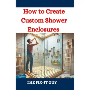 How to Create Custom Shower Enclosures: A DIY Guide to Designing, Building, and Installing Frameless Glass Shower Doors, Tiled Walls, and Waterproof Systems (The Fixers Handbook) Paperback – August 9, 2024