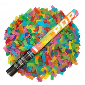 Multicolor Tissue - Handheld Confetti POP Cannon (24")