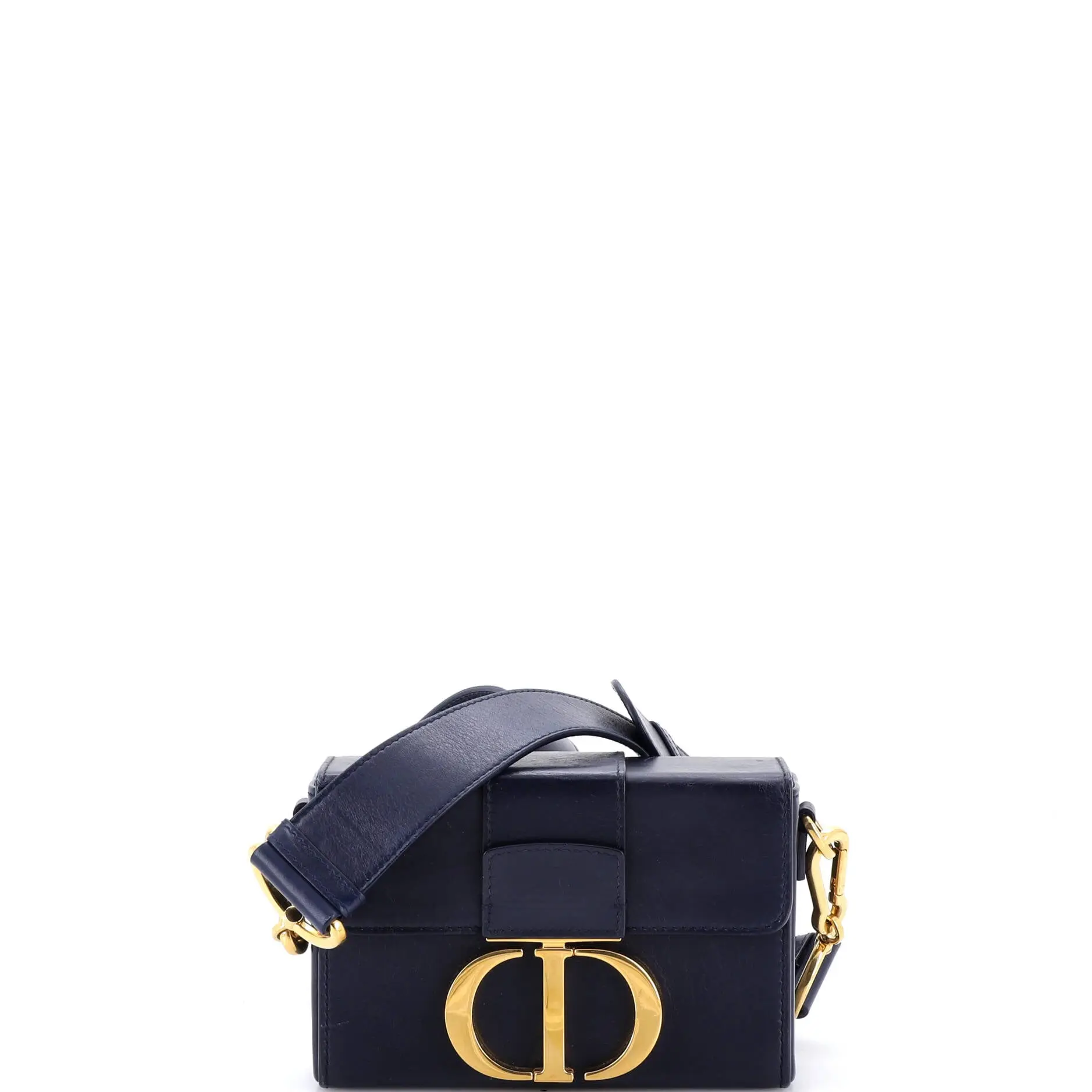 Pre-owned Dior material Messenger Bags Christian 30 Montaigne Box Bag Leather by Rebag