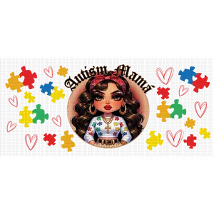 Autism Mama Chicana UV Wrap
