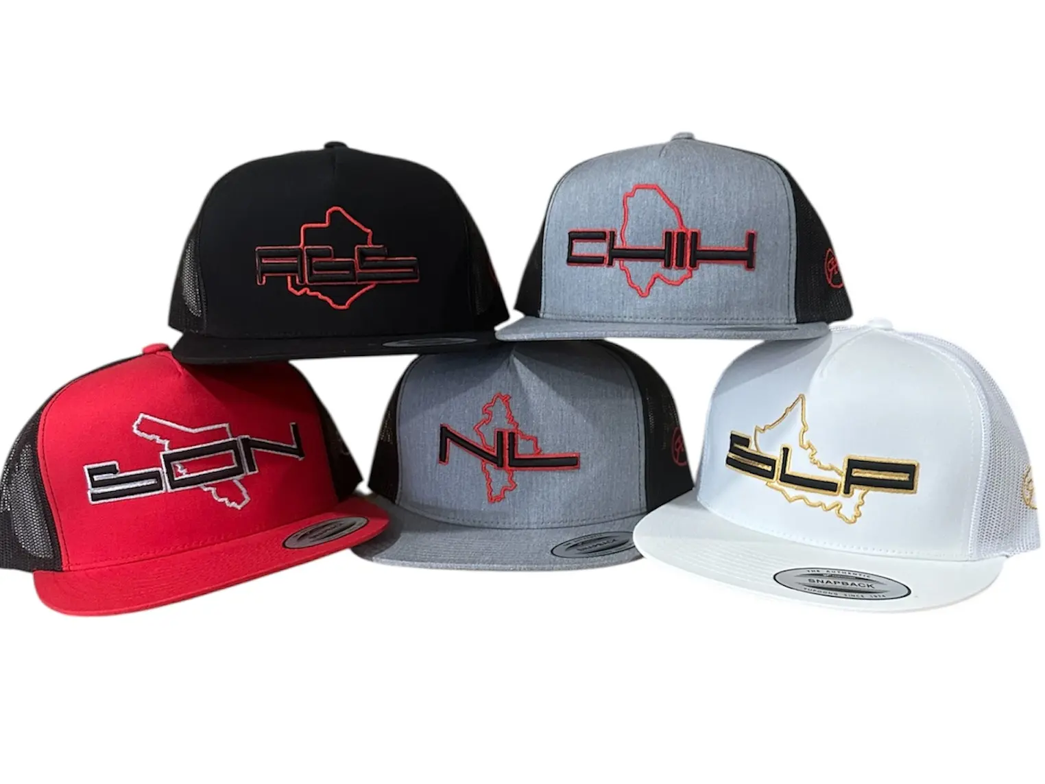 Estados Mexicanos Unisex Snapback - Classic 5-Panel Sports & Outdoor Flat Bill Hat with Matching Under Visor, Snapback Closure, Fashionable College Style for Men