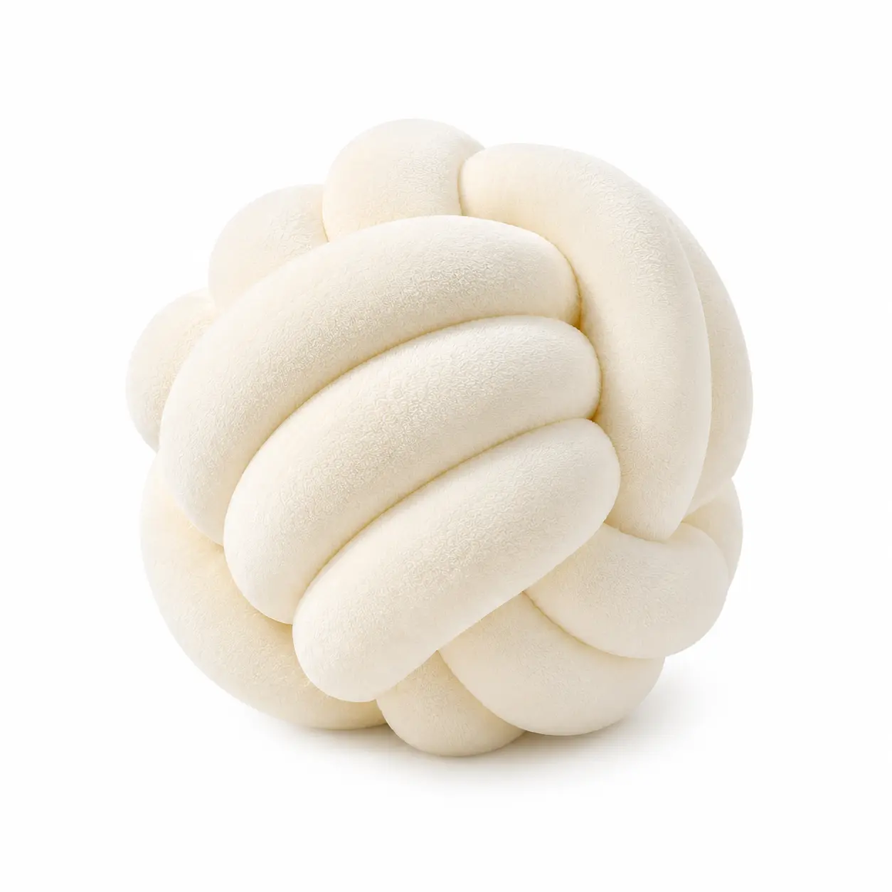 Soft Plush Decorative Knot Cushion