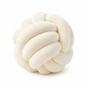 Soft Plush Decorative Knot Cushion