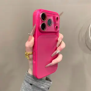 High-end Dopamine Large Window Full Protection Shockproof Phone Case for iP17 Pro Max/16/15/14/13 Vibrant Colors & 360° Protection