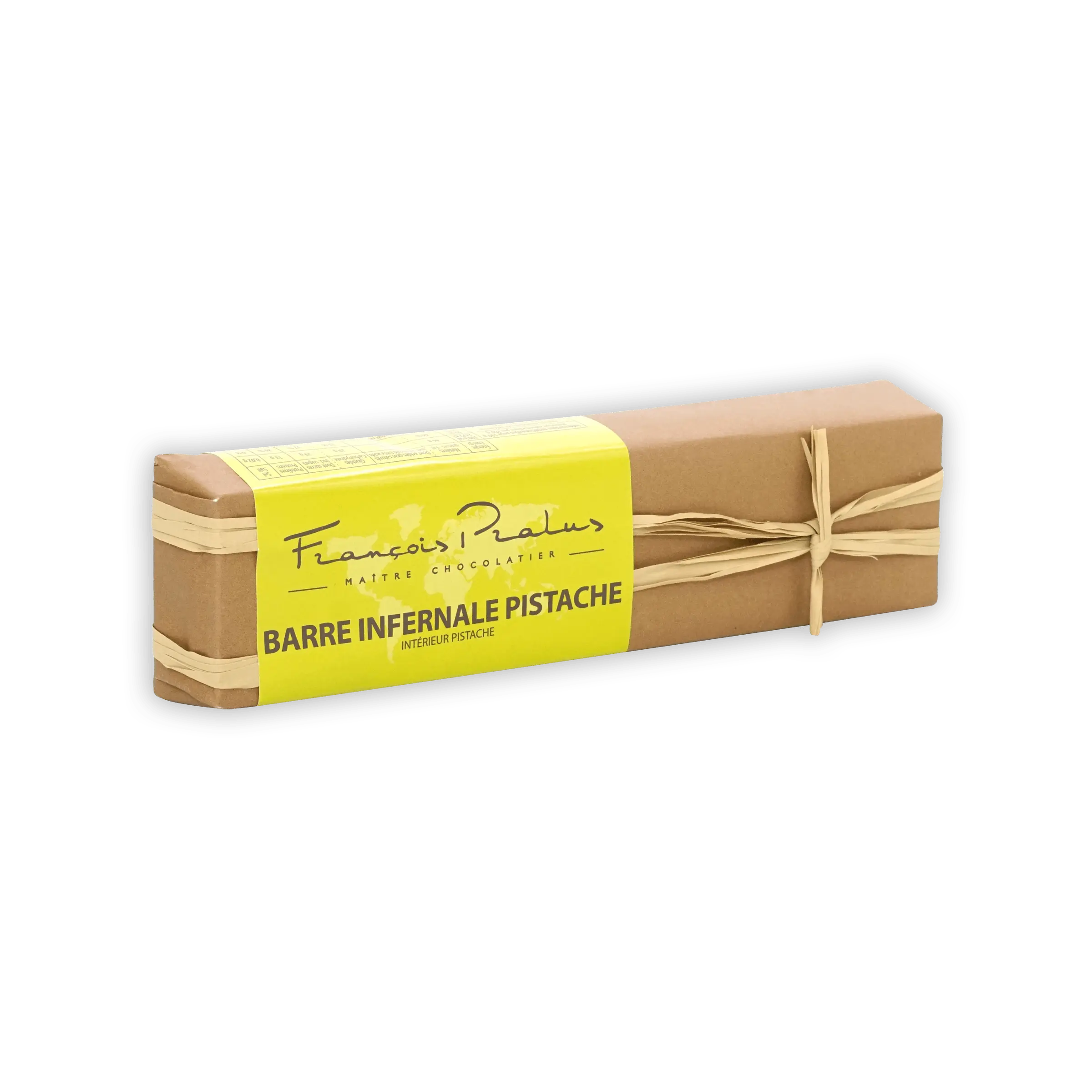 Pralus Infernale Pistache Praline Bar 75% Pralus Infernale Pistache Praline Bar 75%