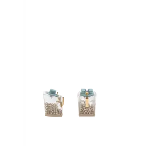 Block Heel Kit 3 Ivory Pearl Transparent