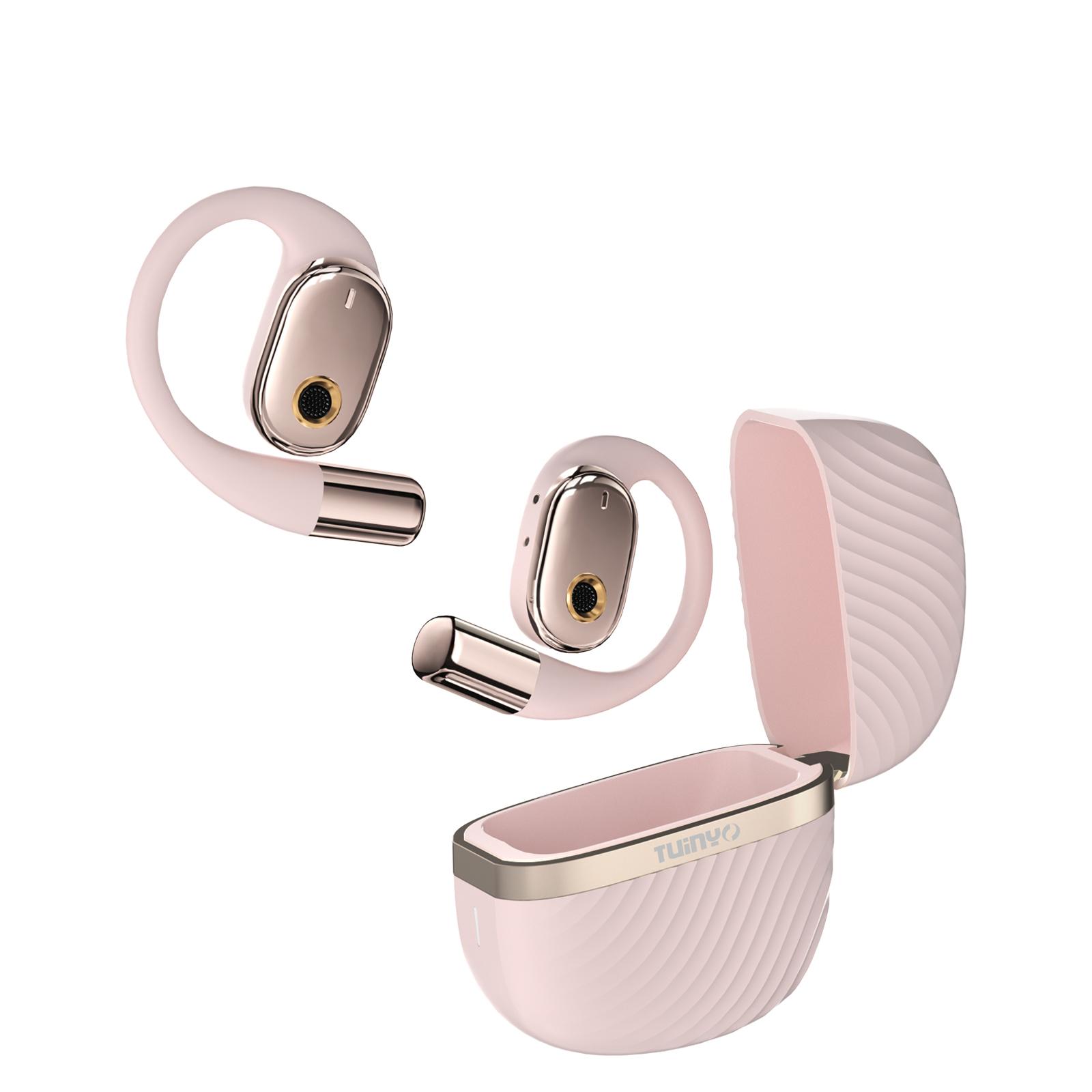 Open Ear Headphones ,True Wireless Earbuds With Bluetooth V5.4,Fast Charging,35Hrs Playtime, Waterproof for Sports, Driv