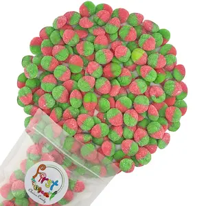 SOUR WATERMELON MINI GUMMY DROPS 2LB BAG