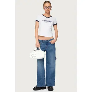 Petite Carpenter Low Rise Baggy Jeans