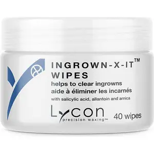 Lycon Ingrown-X-It Wipes – 40 Count | Ingrown Hair & Post-Wax Rescue