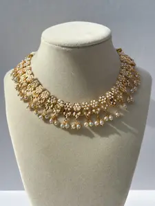 Queen Jadau Necklace Set (Includes Earrings & Tikka)