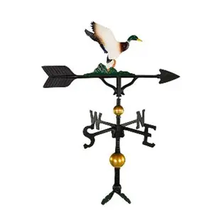 Montague Metal Products  300 Series 32 In. Deluxe Color Duck Weathervane, Outdoor