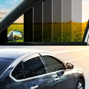 20% VLT Ceramic Car Window Tint Film (20" x 20FT) - Heat & Glare Reduction, Blocks UV & IR Rays, Scratch Resistant, Privacy Car Window Tint Fit for Sedan SUV