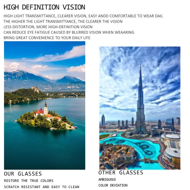 Unisex Rimless Anti-Blue Light Reading Glasses, Photochromic, Reading-Specific | High-Definition Vision, Blue Light Filter, Ergonomic Design, Soft Silicone Nose Pads UV protection, specially designed for close-up vision.