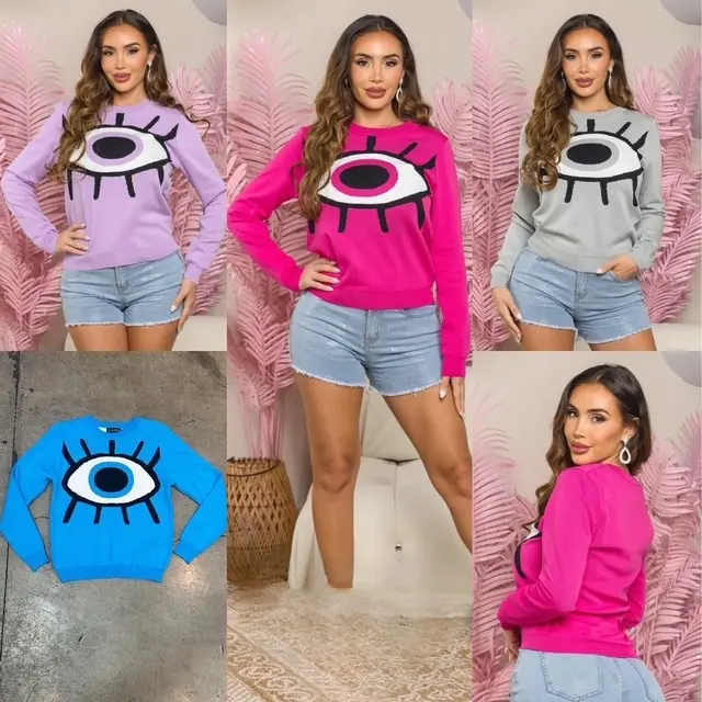 Ojito Caitan Sweater (Blue)