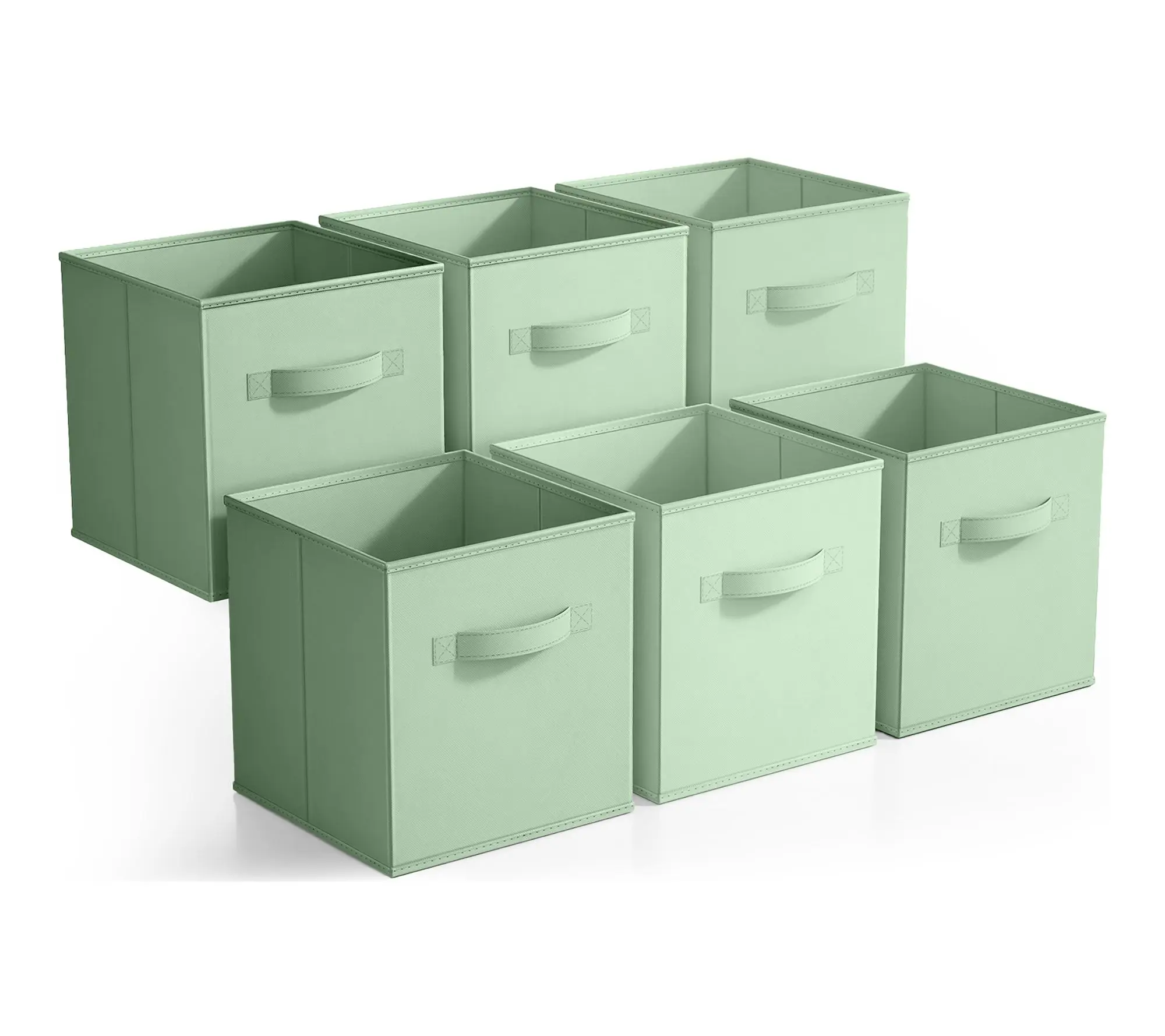 Sorbus 11" Foldable Storage Cubes with Handle - 6 PK Sorbus 11" Foldable Storage Cubes with Handle - 6 PK