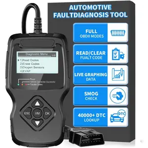 OBD2 Scanner, OBD2 Scanner Diagnostic Code Reader Tool with I/M Readiness, Data Stream,  Tester, Check Engine Light with Reset, OBDII/EOBD  Diagnostic Scanner for   After 1996