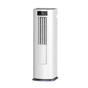 Portable Air Conditioner 7,500 BTU - Rapid Cooling AC Unit for Rooms up to 500 Sq. Ft. - Ultra-Quiet 3-in-1 Design (Cool/Fan/Dry) - Compact Floor AC with Remote & Easy Install Window Kit