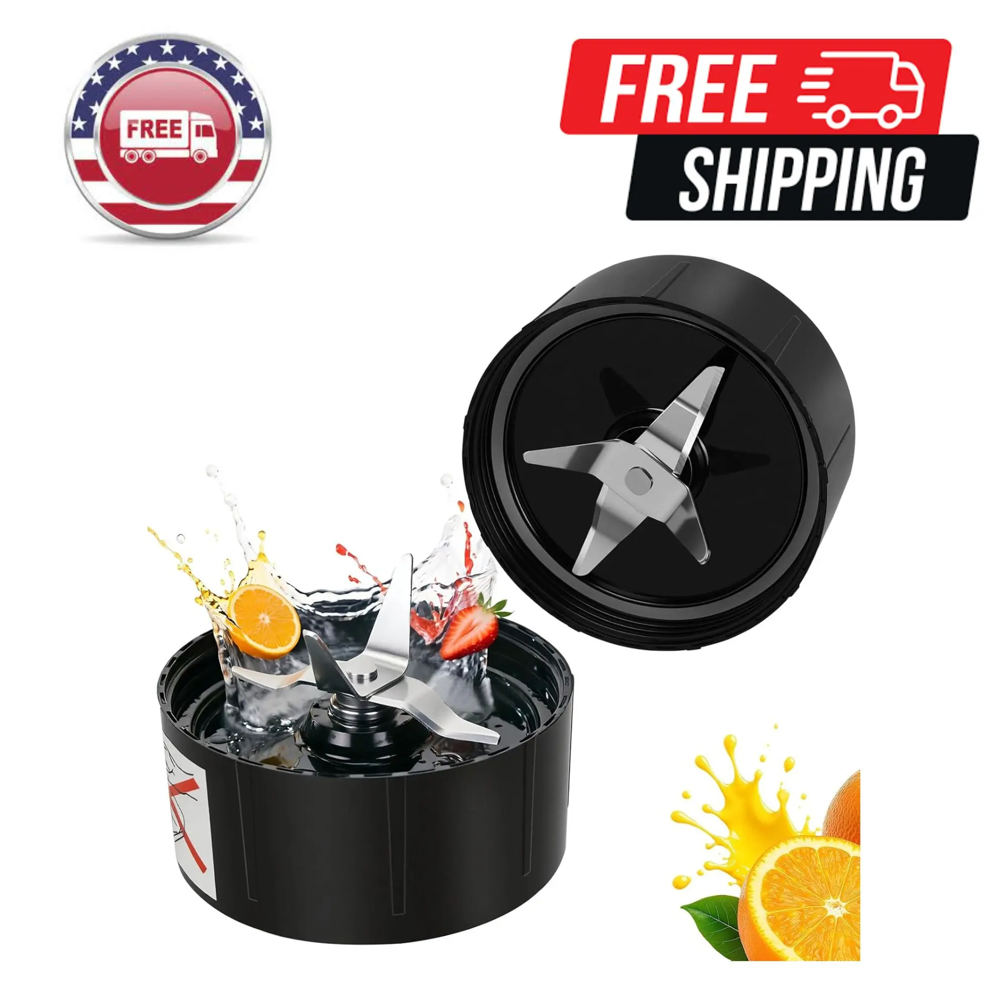 Blender Blades, 2 Pack Replacement Parts for Magic Bullet 250W