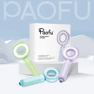 PAOFU Vitamin C Shower Filter Head – Aromatherapy Spa Water Softener for Skin & Hair Care
