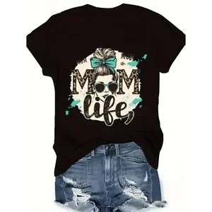 Chic Short Sleeve TShirt Designed for Moms