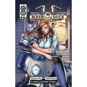 Biker Mice From Mars (2024) #2 Comic Book - Cover C by Edu Souza & Ben Hunzeker