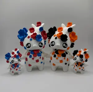 GIANT Cherry Blossom Pixie – Articulated 3D Printed Fantasy Figure | Layers in Green Design | 5 Color Options